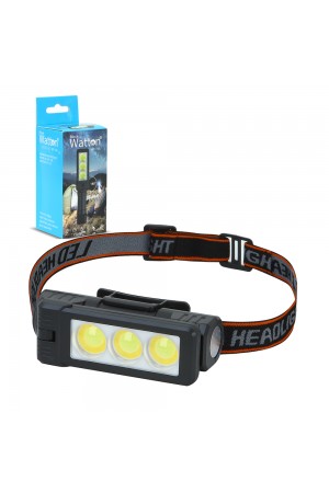 ŞARJLI MIKNATISLI ÇALIŞMA LAMBASI KAFA IŞIĞI WATTON WT-706&hellip;