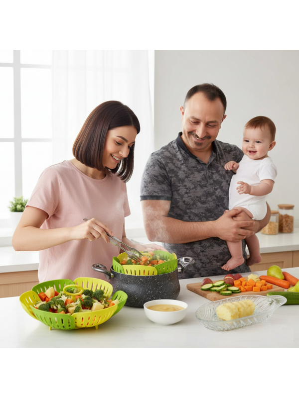 Sebze Haşlama ve Meyve Püresi Hazırlama Seti&hellip;