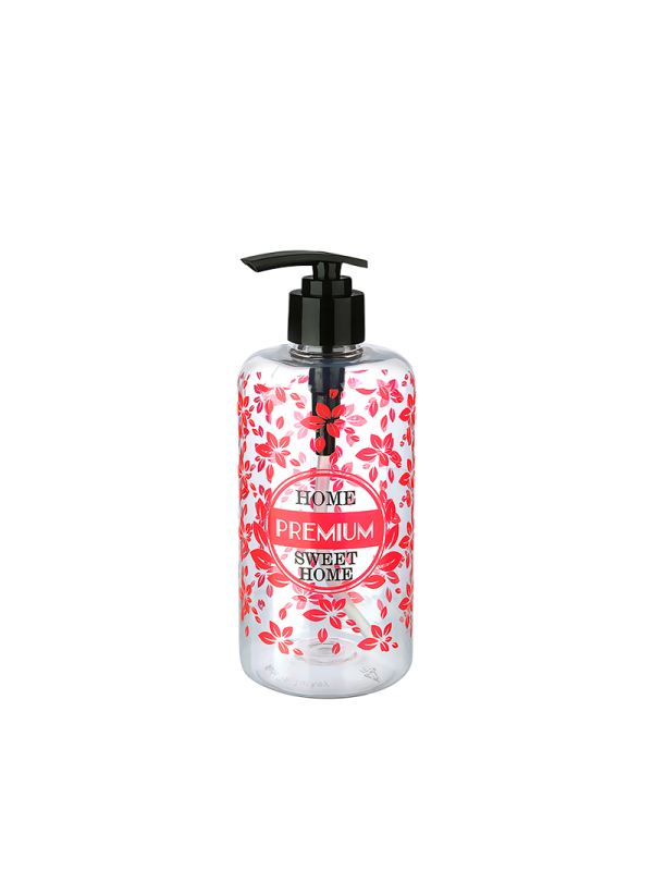 Şeffaf Sıvı Sabunluk Yuvarlak Plastik  500 ML&hellip;