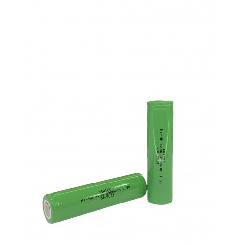 1.2V 3800 Mah - 4/3A - Ni-MH Şarjlı Pil - (Başsız / Flat Head)