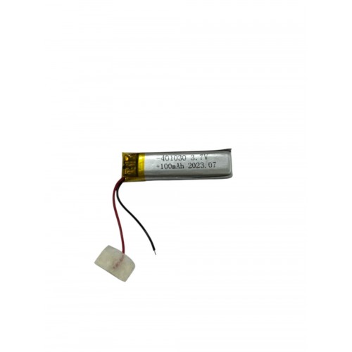 401030 3.7V 100 MAh Li-Polymer Pil (Devreli/1.5A)