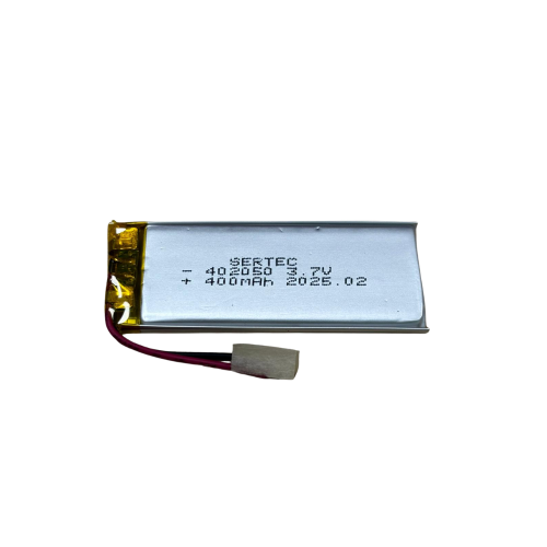 402050 3.7V 400mAh Li-Polymer Pil (Devreli/1.5A) 402050 3.7V 400mAh Li-Polymer Pil (Devreli/1.5A)