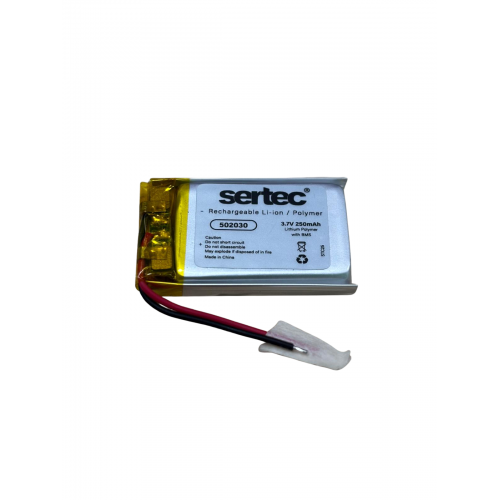 502030 3.7V 250 MAh Li-Polymer Pil (Devreli/1.5A)