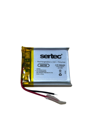 582728 3.7V 400 MAh Li-Polymer Pil (Devreli/1.5A)… 582728 3.7V 400 MAh Li-Polymer Pil (Devreli/1.5A)…