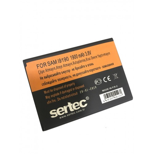GALAXY S4 MINI i9190 / J1 2016 Uyumlu Batarya