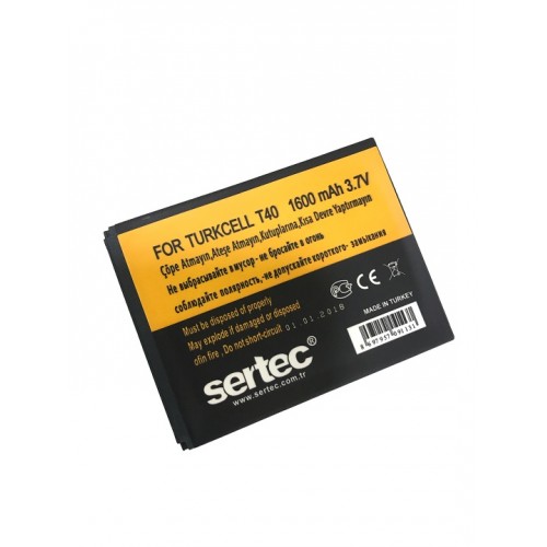 Turkcell T-40 Uyumlu Batarya