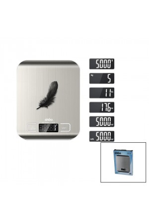 MUTFAK TARTISI TERAZİ İNOX LCD EKRAN 5KG/1GR&hellip;