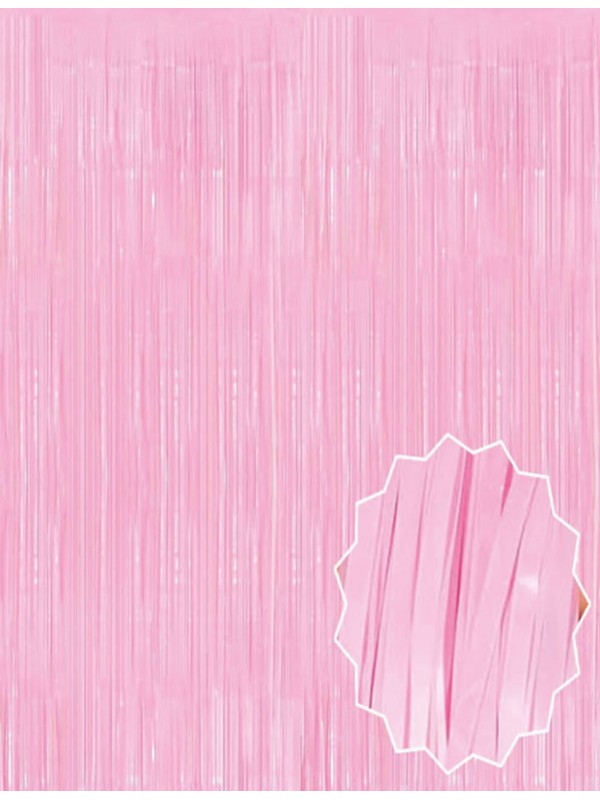 Soft Pembe Püsküllü Kapı Perdesi - Parti, Baby Shower, Cinsiyet Partis&hellip;