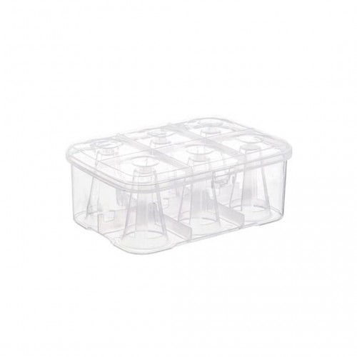 Su Bardağı Taşıma Kutusu Şeffaf - 6 Bardak Kapasiteli Piknik Kutusu