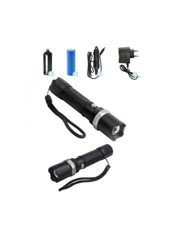 Swat Profesyonel Şarjlı El Feneri Ledli+flashlight+zoom Özellikli 6 Par… Swat Profesyonel Şarjlı El Feneri Ledli+flashlight+zoom Özellikli 6 Par…
