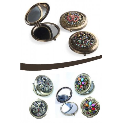 Taşlı Makyaj Aynası Taşlı Makyaj Aynası