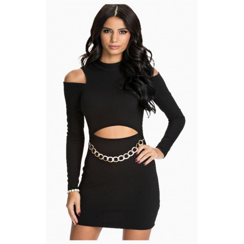 DTP101189 Özel Dizayn Zincirli Elbise DTP101189 Özel Dizayn Zincirli Elbise