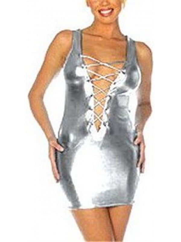 TP060776 Dekolte Parlak Elbise&hellip;