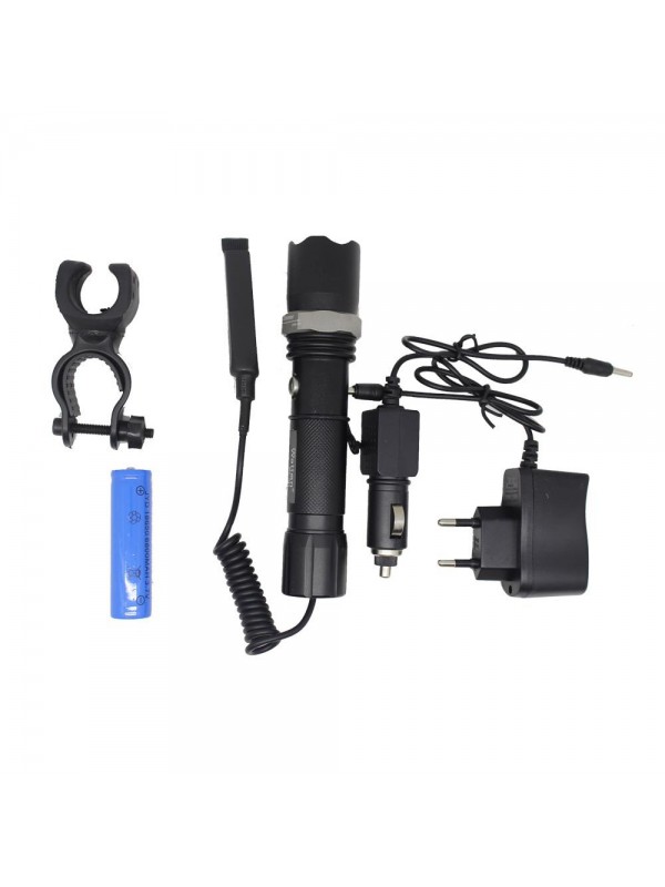 Tüfek ve Bisiklet Feneri Şarjlı Pilli Watton Wt-040… Tüfek ve Bisiklet Feneri Şarjlı Pilli Watton Wt-040…