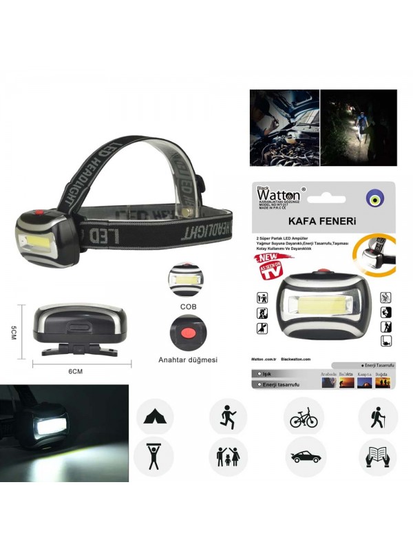Ultra SMD Kafa Feneri Watton Wt-317&hellip;