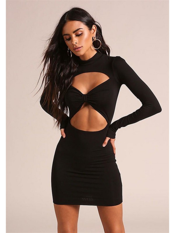 Uzun Kollu Mini Elbise&hellip;