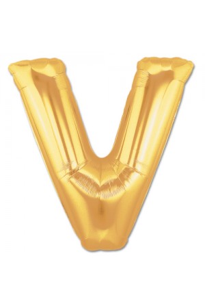 V Harf Folyo Bn Altın Renk  40 inç&hellip;