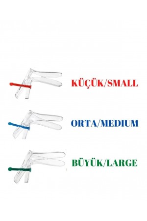 Vaginal Speculum S/M/L - Vajinal Spekülüm 3lü Paket&hellip;