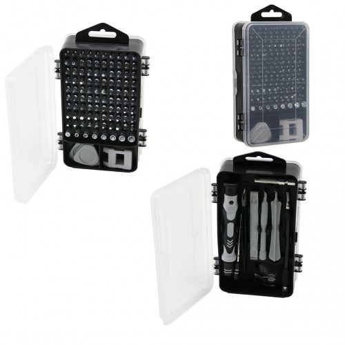 115İN1 SAATÇİ - TELEFONCU BİTS TORNAVİDA SETİ 98PCS UÇ + 1-T.VİDA SAPI + TELEFON APARATLARI