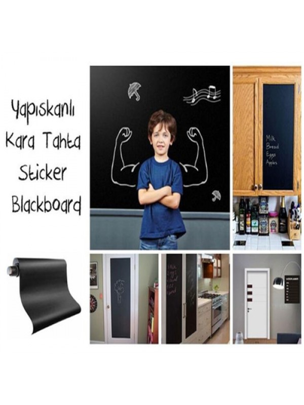 Yapışkanlı Kara Tahta-Yazı Tahtası:  Blackboard&hellip;