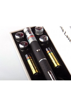 Yeşil Lazer Pointer 50 mW 15 Km Etkili (5 Başlıklı)&hellip;