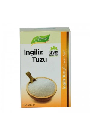 İngiliz Tuzu Yenilebilir Epsom Salt Magzenyum Sülfat 200 Gr&hellip;