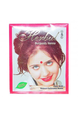Kızıl Hint Kınası (Burgundy Henna) 10 Gr Paket&hellip;