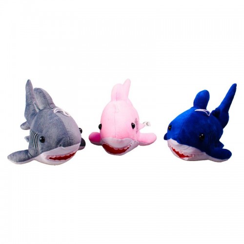- PELUŞ SESLİ KÖPEKBALIĞI BABY SHARK 25 CM