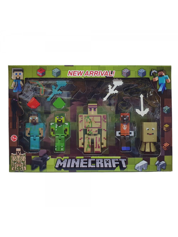 Minecraft 5 li Figür ve Aksesuarları&hellip;