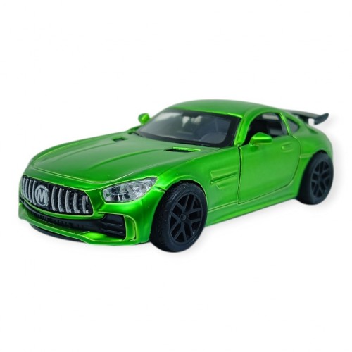 Çek Bırak Metal Arabalar  cm - Metalik Yeşil