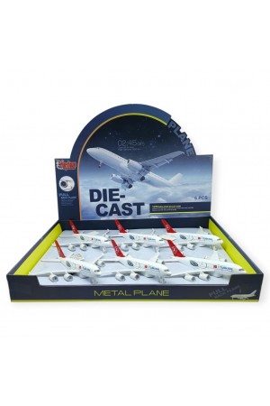 Çek Bırak Metal Uçak Sesli Işıklı… Çek Bırak Metal Uçak Sesli Işıklı…