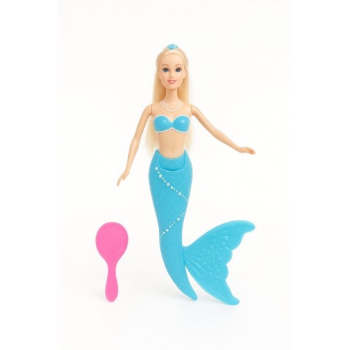 Deniz Kızı Işıklı Bebek - 2348/1-3 - Mavi