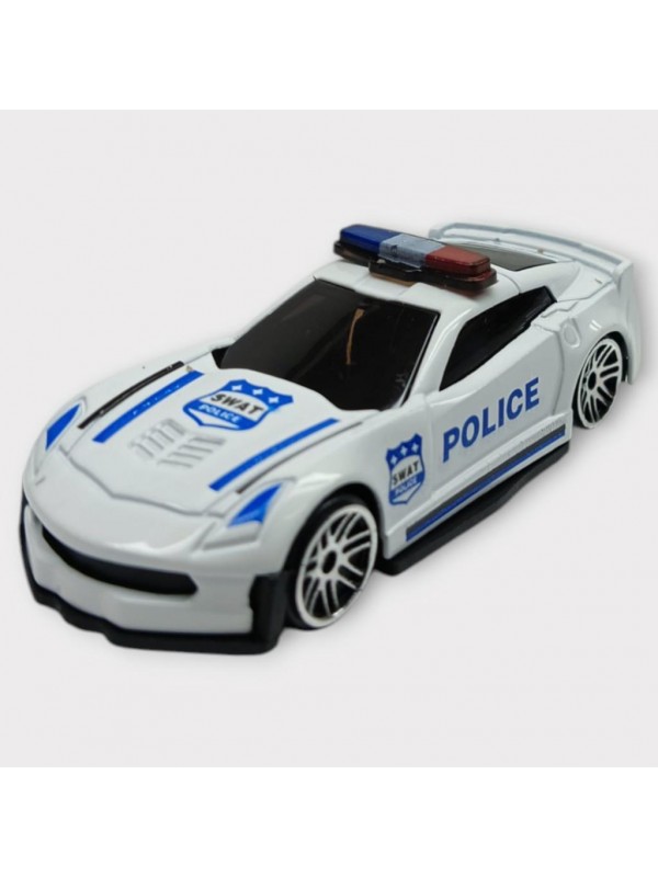 Metal Mini Polis Arabası  8 cm - Polis - 1&hellip;