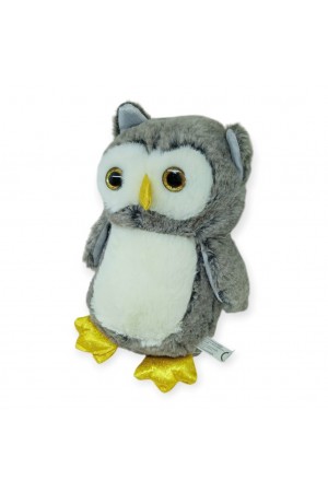 Sevimli Peluş Baykuş 25 cm - Gri&hellip;