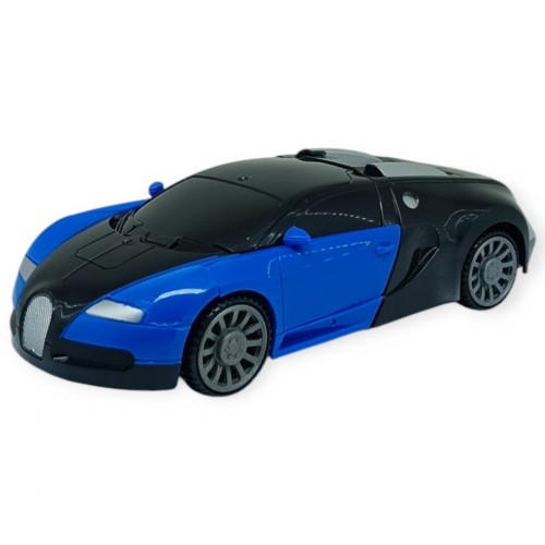 Robota Dönüşen Araba - Pilli Yerde Gezen Spor Araba