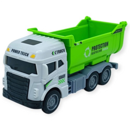 Temizlik Araçları Serisi - Sürtmeli Kamyon  cm  - 3626