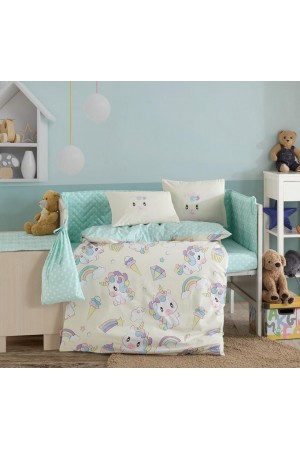 Mila Krem Poplin Bebek Nev Takımı&hellip;