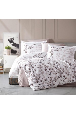 Pamuk Saten Çift Kişilik Nev Takımı Puha v2 Vizon&hellip;