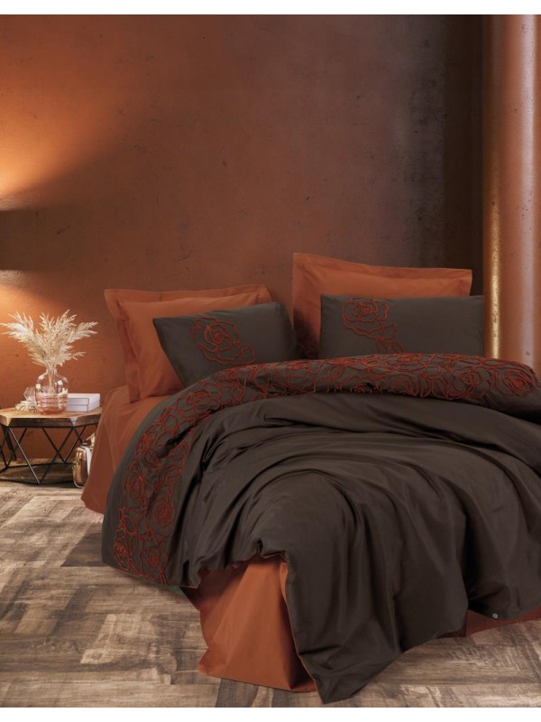 Ranforce Çift Kişilik Nev Takımı Rosen Kiremit&hellip;