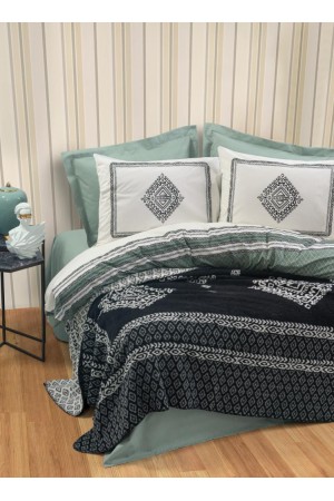 Çift Kişilik Battaniyeli Nev Takımı Hardy Yeşil&hellip;