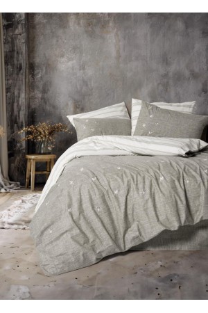 Klein Nakışlı Çift Kişilik Nev Takımı Moke Kahve&hellip;