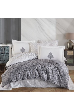 Çift Kişilik Saten Nev Mirabel Gri&hellip;