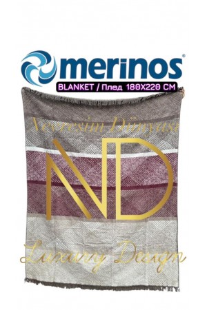 Merinos Akmonia Cakao Çift Kişilik Battaniye&hellip;