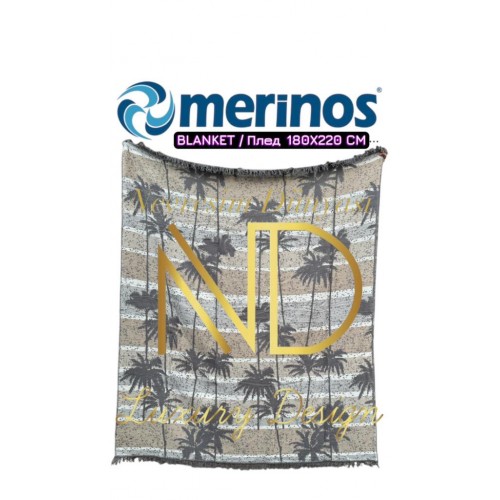 Merinos Miami Çift Kişilik Battaniye