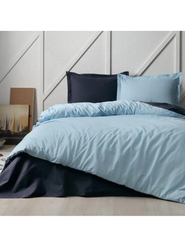 Özdilek Çift Kişilik Ranforce Nev Takımı Colormix Aqua Lacivert&hellip;