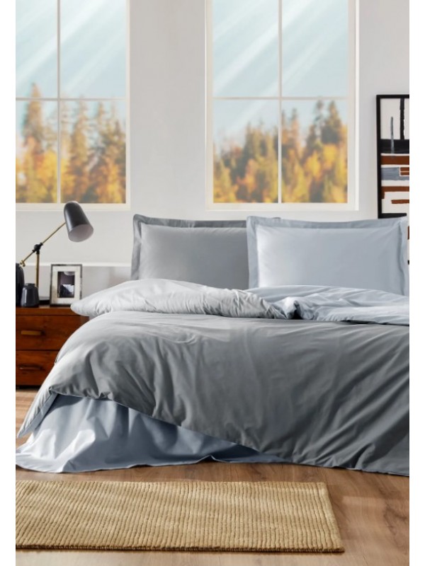 Özdilek Çift Kişilik Ranforce Nev Takımı Colourist Buz Gri&hellip;