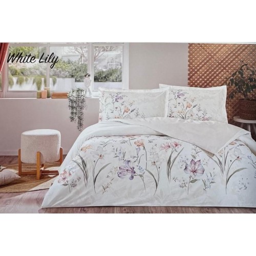Özdilek Çift Kişilik Ranforce Nev Takımı White Lily