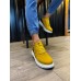 Yüksek Taban Günlük Süet Ayakkabı  Sarı