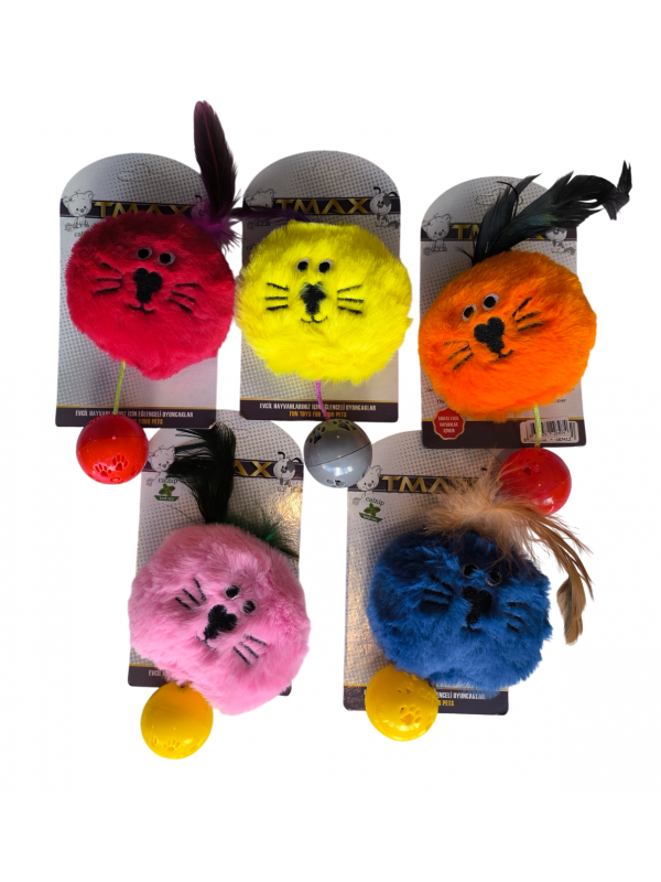 Sesli Catnipli Peluş Kedi Köpek Oyuncağı Çeşitli Renklerde 15 cm&hellip;