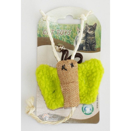 Peluş Kedi Oyuncağı Kelebek